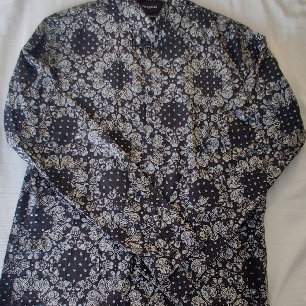 KOOPLES Paisley button up